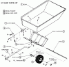 Snapper 7060947 - Bag N-Wagon, 30 Bushel 25086S 25" 8 HP Rear Engine Rider Series 6 Ersatzteile Dump Cart Accessory
