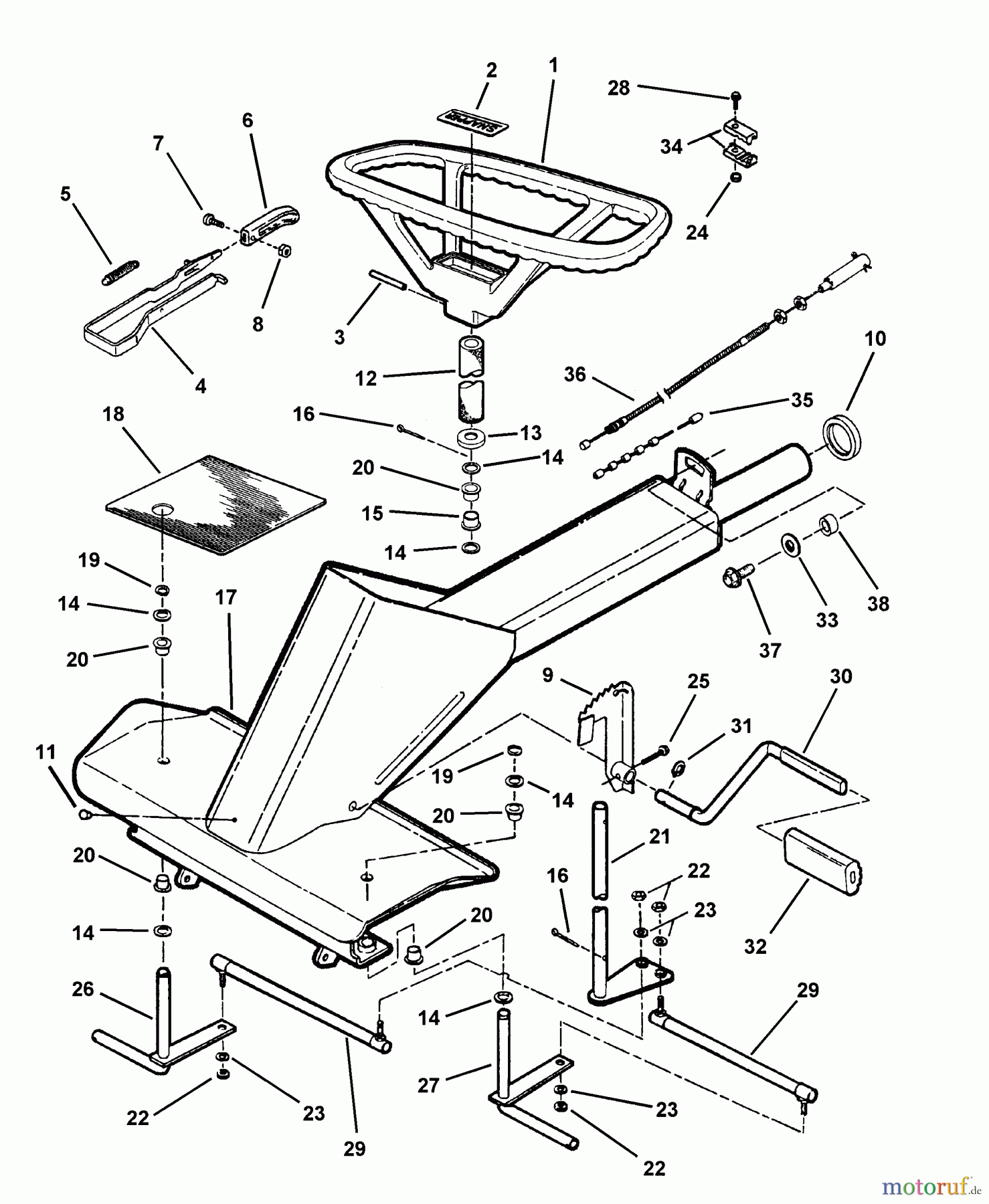  Snapper Reitermäher 421620BVE - Snapper 42