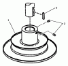 Snapper 7060947 - Bag N-Wagon, 30 Bushel 421622BVE (84707) 42" 16 HP Rear Engine Rider Series 22 Ersatzteile Drive Disc Assembly