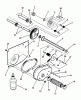 Snapper 7060947 - Bag N-Wagon, 30 Bushel 422023BVE (85684) 42" 20 HP Rear Engine Rider Series 23 Ersatzteile DIFFERENTIAL, R. H. FENDER