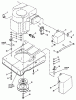 Snapper BH140H33BBV (80878) - 33" Lawn Tractor, 14 HP, Hydro Drive, Series B Ersatzteile Engine Components