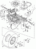 Snapper BH140H33BBV (80878) - 33" Lawn Tractor, 14 HP, Hydro Drive, Series B Ersatzteile Transmission Group (Hydro Drive) & Rear Wheels