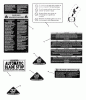 Snapper 7060947 - Bag N-Wagon, 30 Bushel E281216BE 28" 12 HP Rear Engine Rider European Series 16 Ersatzteile Decals (Part 2)