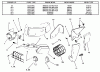 Snapper 7060947 - Bag N-Wagon, 30 Bushel E281216BE 28" 12 HP Rear Engine Rider European Series 16 Ersatzteile Engines & Exhaust Muffler
