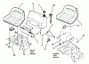 Snapper 7060947 - Bag N-Wagon, 30 Bushel E281216BE 28" 12 HP Rear Engine Rider European Series 16 Ersatzteile Fuel Tank & Operators Seat