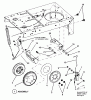 Snapper 7060947 - Bag N-Wagon, 30 Bushel E281216BE 28" 12 HP Rear Engine Rider European Series 16 Ersatzteile Smooth Clutch Assembly