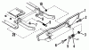 Snapper 7060947 - Bag N-Wagon, 30 Bushel 26659BE 26" 6.5 HP Rear Engine Rider Series 9 Ersatzteile Blade Stop Pedals