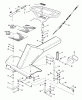 Snapper 7060947 - Bag N-Wagon, 30 Bushel 26659BE 26" 6.5 HP Rear Engine Rider Series 9 Ersatzteile Front End Steering