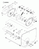 Snapper 7060947 - Bag N-Wagon, 30 Bushel E281011BE 28" 10 HP Rear Engine Rider European Series 11 Ersatzteile Chain Case, L.H. Fender