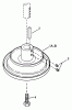 Snapper 7060947 - Bag N-Wagon, 30 Bushel E281011BE 28" 10 HP Rear Engine Rider European Series 11 Ersatzteile Drive Disc Assembly