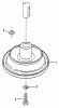 Snapper 7060947 - Bag N-Wagon, 30 Bushel E3312513BE 33" 12.5 HP Rear Engine Rider European Series 13 Ersatzteile Drive Disc Assembly