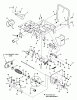 Snapper 7060947 - Bag N-Wagon, 30 Bushel E331523KVE (7800660) 33" 15 HP Rear Engine Rider Euro Series 23 Ersatzteile Main Case, LH Fender & Yoke Lift Group