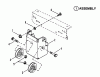 Snapper GT180H414K (80240) - 41" Garden Tractor, 18 HP, Hydro Drive, Series 4 Ersatzteile Mule Drive Assembly
