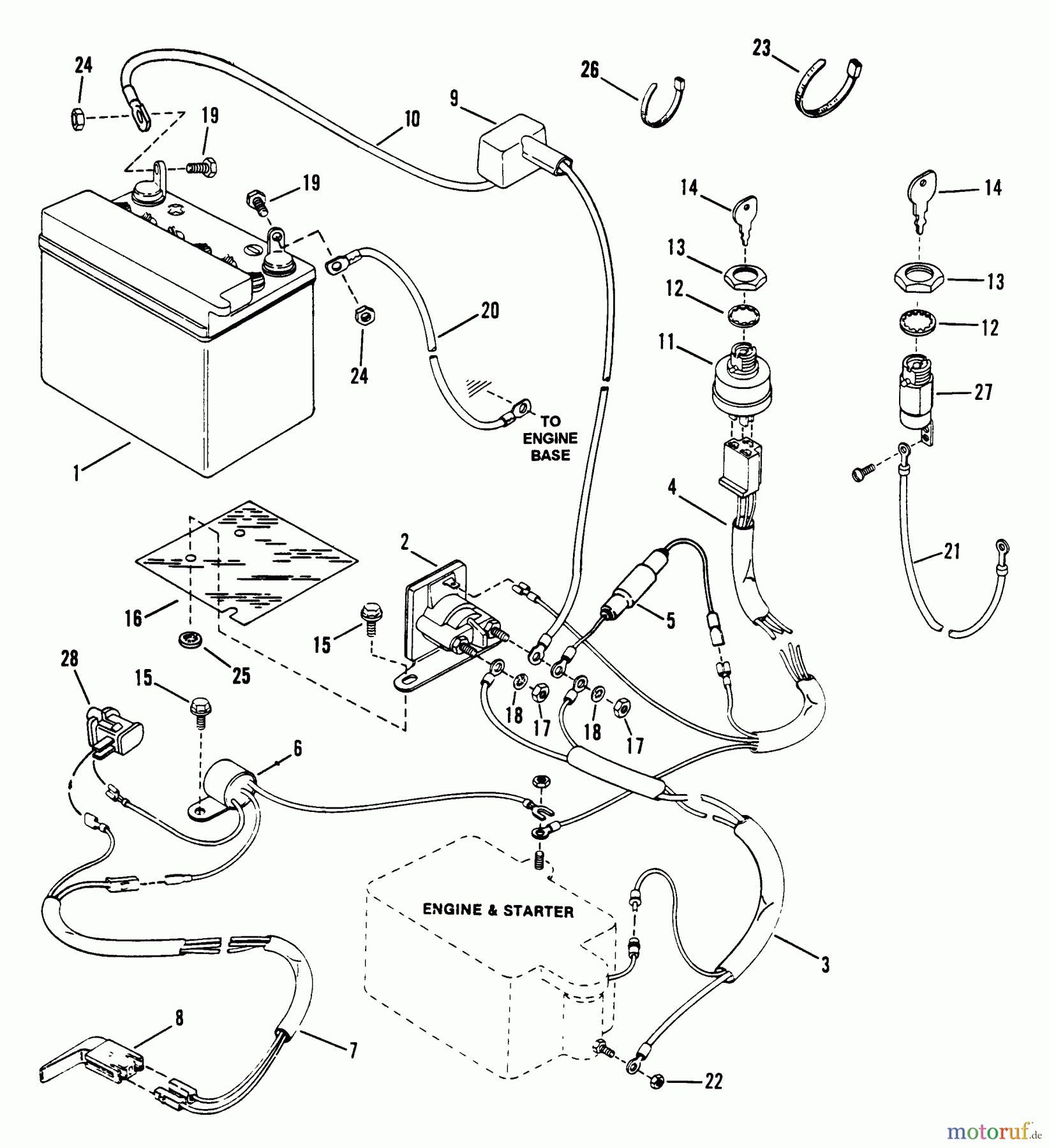 Snapper Zubehör. Rasenmäher 7060947 - Snapper Bag N-Wagon, 30 Bushel 301214BE Rear Engine Rider Series 14 Electrical Systems