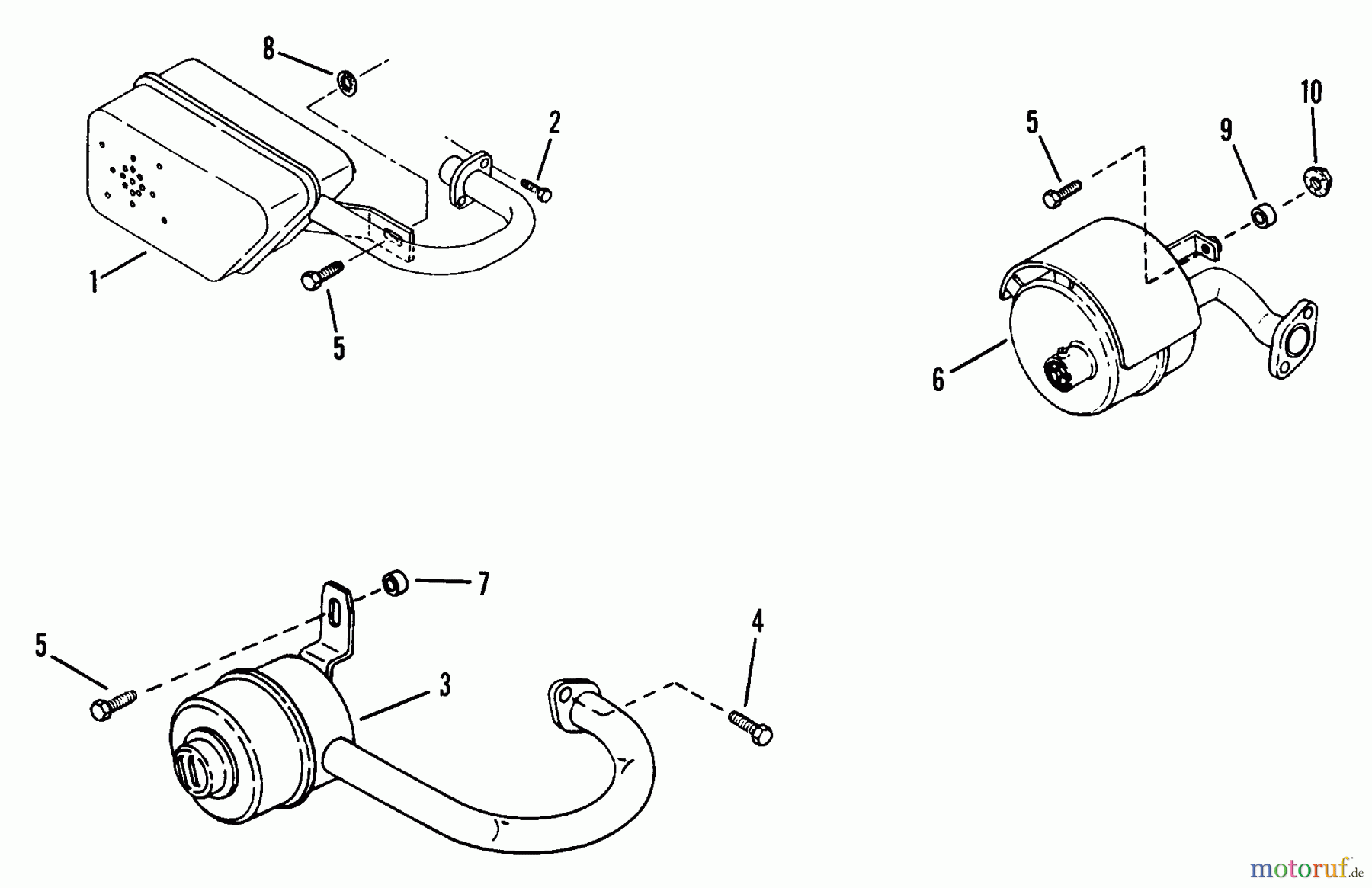 Snapper Zubehör. Rasenmäher 7060947 - Snapper Bag N-Wagon, 30 Bushel 301214BE Rear Engine Rider Series 14 Exhaust Muffler