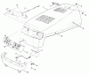Snapper 7060947 - Bag N-Wagon, 30 Bushel ELT120G33AB (80476) 33" 12 HP Euro Tractor Series "A" Ersatzteile Hood, Bumper & Components