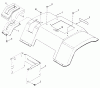 Snapper 7060947 - Bag N-Wagon, 30 Bushel ELT120G33AB (80476) 33" 12 HP Euro Tractor Series "A" Ersatzteile Rear Fender & Components