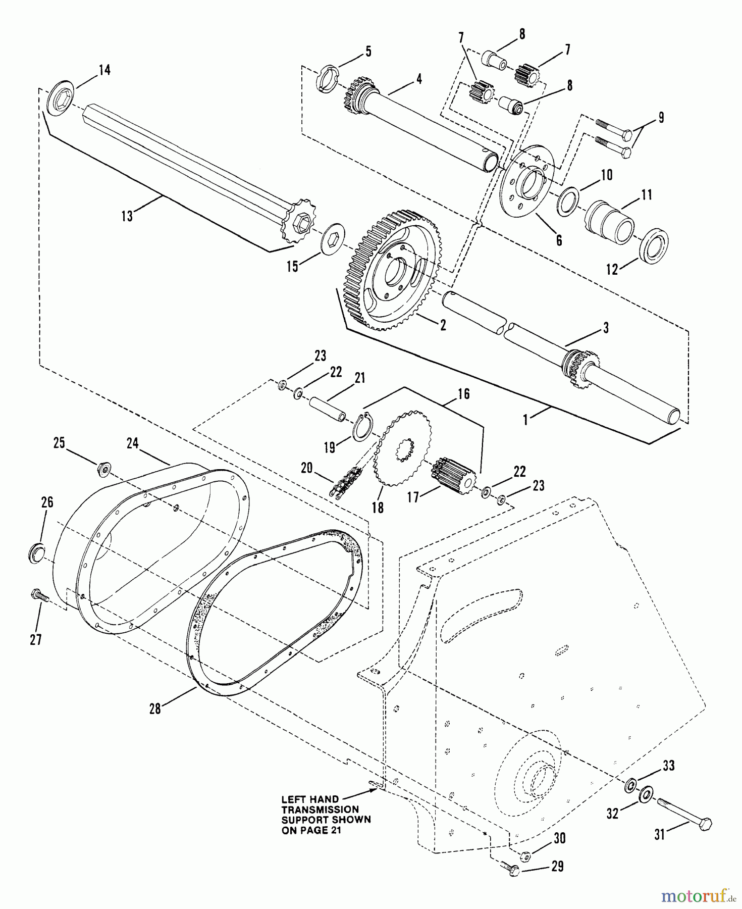 Snapper Zubehör. Rasenmäher 7060947 - Snapper Bag N-Wagon, 30 Bushel LT120D331B 33