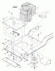 Snapper LT125G331KVE - 33" Lawn Tractor, 12.5 HP, Gear Drive, Series 1 Ersatzteile Engine, Engine Base & Drive Parts