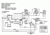 Snapper LT125H382KV (80381) - 38" Lawn Tractor, 12.5 HP, Hydro Drive, Series 2 (GF) Ersatzteile Schematic Electrical System (Kohler Engines Only)