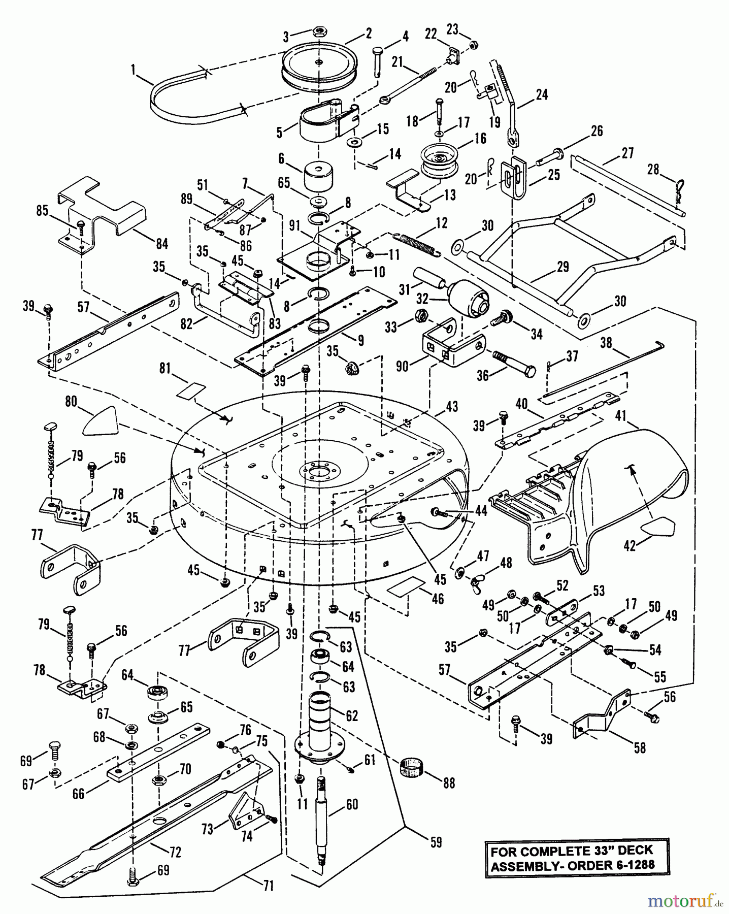 Snapper Zubehör. Rasenmäher 7060947 - Snapper Bag N-Wagon, 30 Bushel ELT140H33ABV (80562) 33