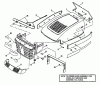 Snapper 7060947 - Bag N-Wagon, 30 Bushel ELT145H33FBV (84360) 38" 14.5 HP European Hydro Drive Tractor Series F Ersatzteile Hood, Bumper, Headlights & Components (Part 2)
