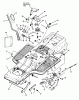 Snapper LT145H33HBV - 33" Lawn Tractor, 14.5 HP, Hydro Drive, Series H Ersatzteile BLADE ENGAGEMENT & TRANSMISSION CONTROLS