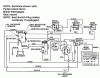 Snapper LT160H422BV (80533) - 42" Lawn Tractor, 16 HP, Hydro Drive, Series 2 Ersatzteile Schematic Electrical System (Briggs Engine Only)