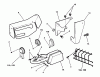 Snapper 7060947 - Bag N-Wagon, 30 Bushel EM250819BE 25" 8 HP European Rear Engine Rider "M" Ersatzteile Exhaust Muffler & Engines