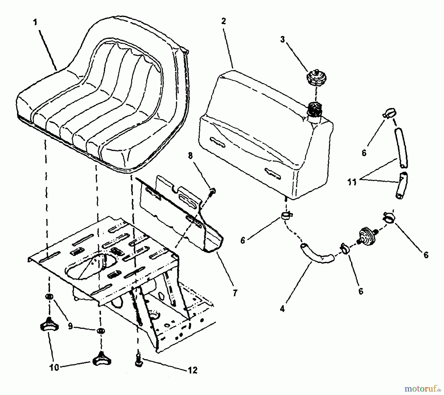 Snapper Zubehör. Rasenmäher 7060947 - Snapper Bag N-Wagon, 30 Bushel M300921B (84578) 30