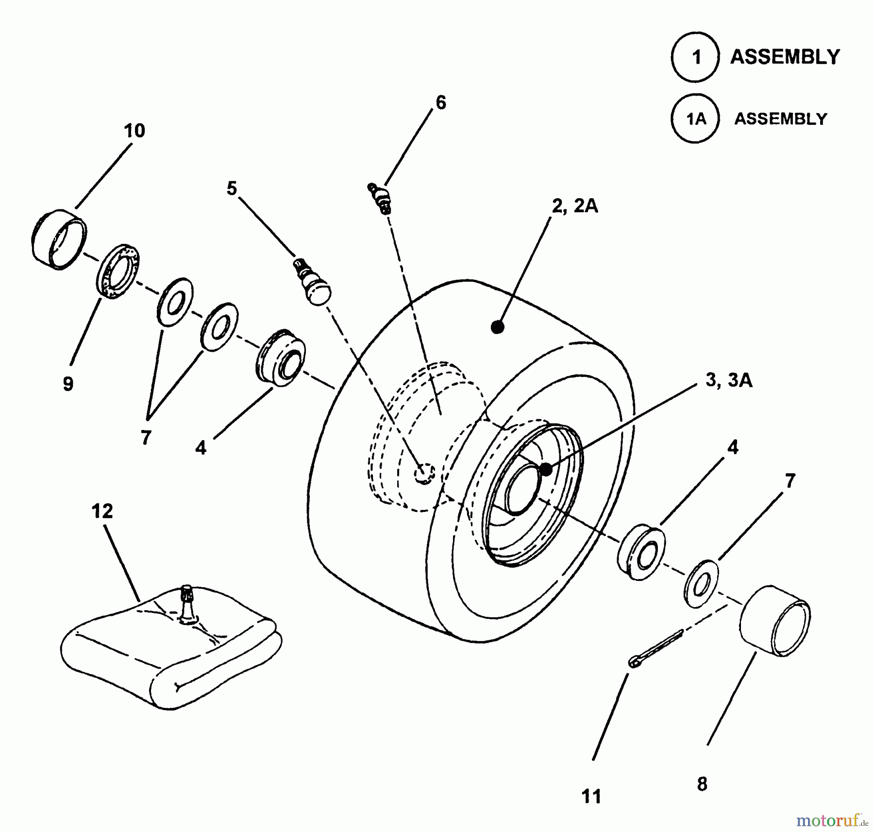 Snapper Zubehör. Rasenmäher 7060947 - Snapper Bag N-Wagon, 30 Bushel M300921B (84578) 30