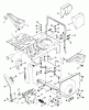 Snapper 7060947 - Bag N-Wagon, 30 Bushel 250815BE Rear Engine Rider Series 15 Ersatzteile Main Case (Solid Seat Mount)
