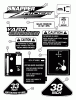 Snapper YZ145333BVE - 33" Zero-Turn Mower, 14.5 HP, ZTR Yard Cruiser, Series 3 Ersatzteile Decals (Part 1)