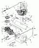 Snapper YZ145333BVE - 33" Zero-Turn Mower, 14.5 HP, ZTR Yard Cruiser, Series 3 Ersatzteile Fender & Transaxle Assembly