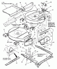 Snapper 7060947 - Bag N-Wagon, 30 Bushel 250816BE 25" 8 HP Rear Engine Rider Series 16 Ersatzteile Cutting Decks, Deflectors