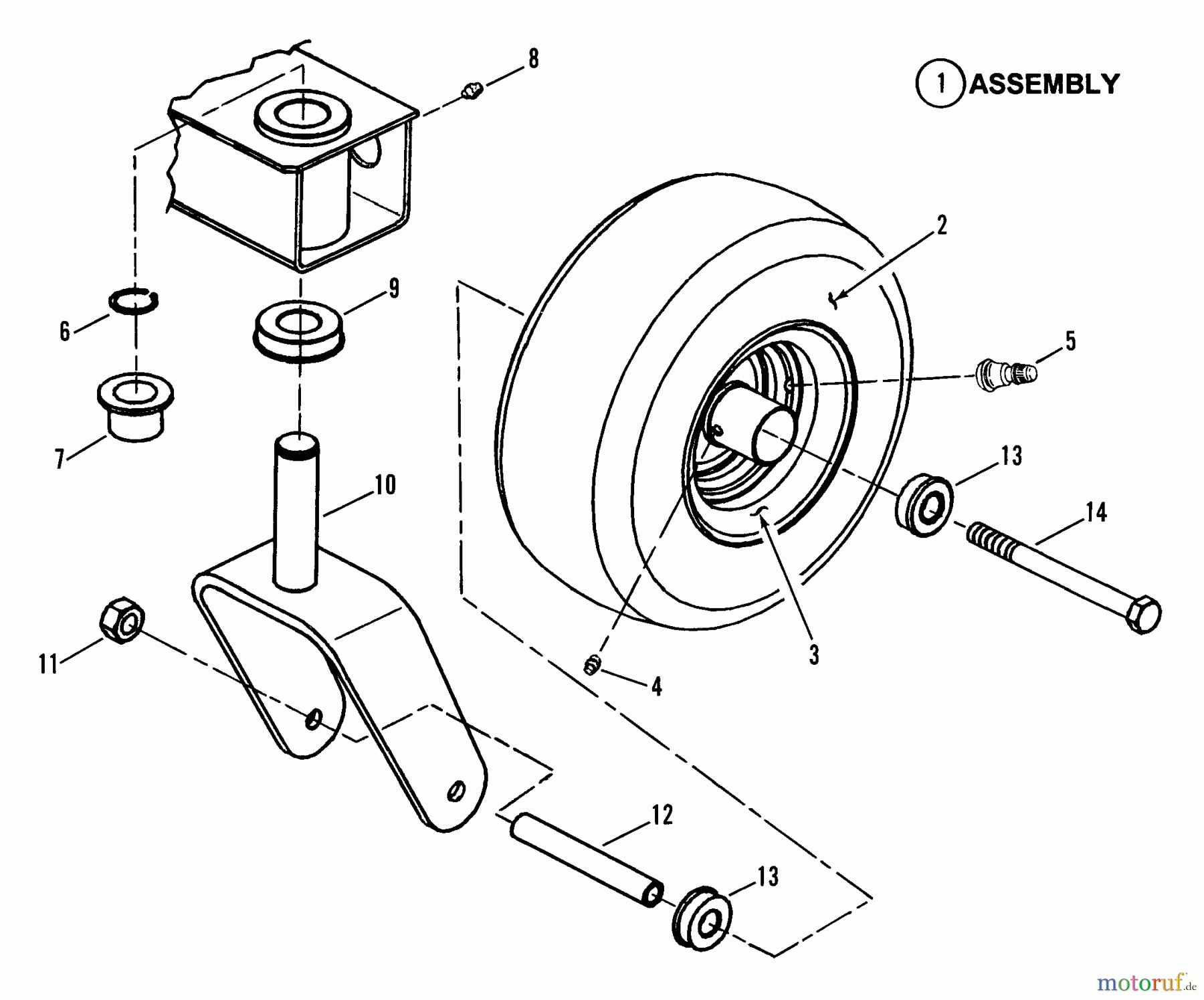 Snapper Zubehör. Rasenmäher 7060947 - Snapper Bag N-Wagon, 30 Bushel HZS14330BVE 33