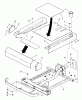 Snapper HZS14380BVE - 38" Zero-Turn Mower, 14 HP, ZTR Yard Cruiser, Series 0 Ersatzteile Front Frame & Cover Assembly (Steel Bodied Models)