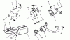 Snapper 7060947 - Bag N-Wagon, 30 Bushel 250816BE 25" 8 HP Rear Engine Rider Series 16 Ersatzteile Engines & Exhaust Muffler