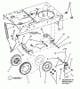 Snapper 7060947 - Bag N-Wagon, 30 Bushel 250816BE 25" 8 HP Rear Engine Rider Series 16 Ersatzteile Smooth Clutch Assembly