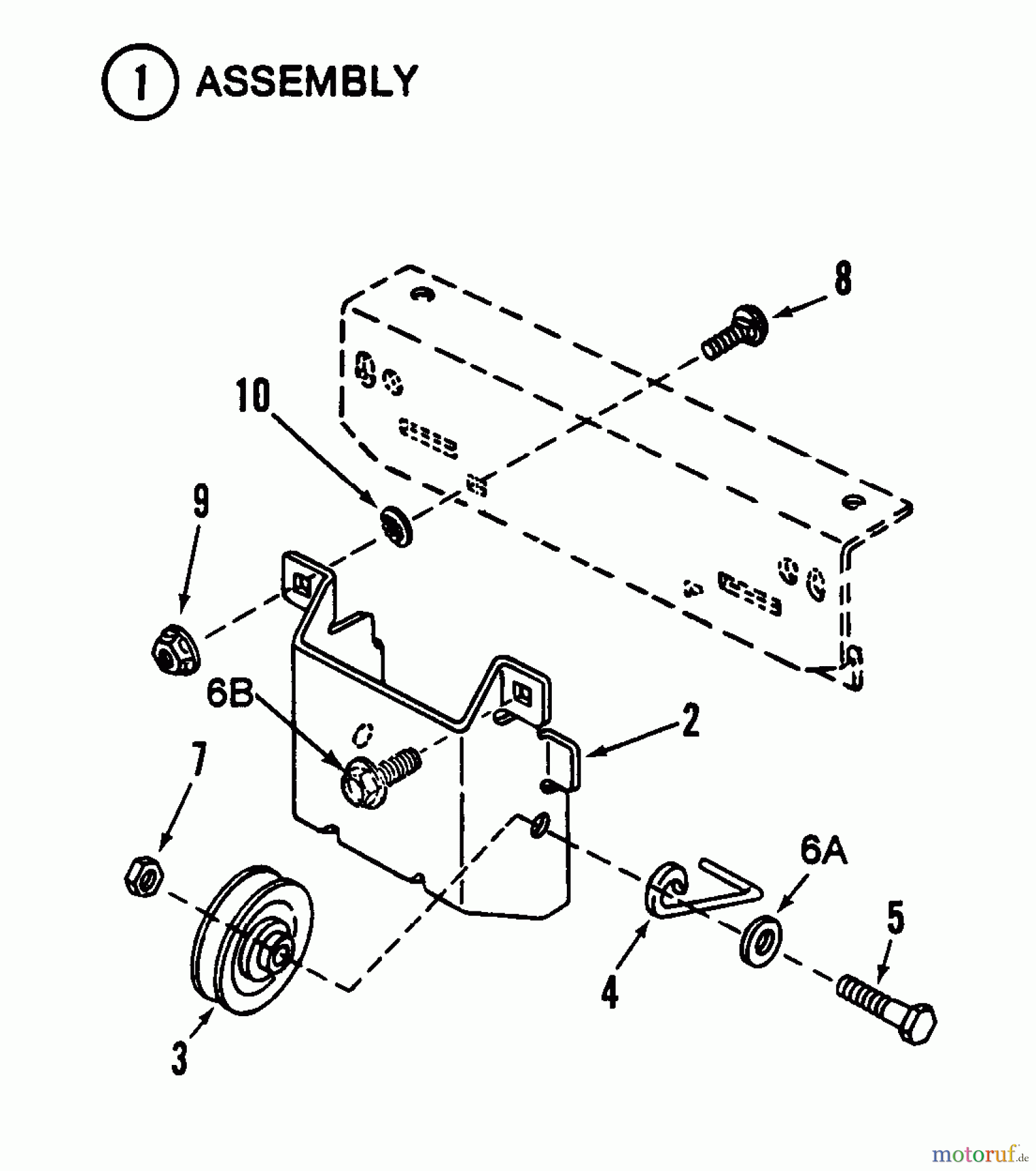 Snapper Zubehör. Rasenmäher 7060947 - Snapper Bag N-Wagon, 30 Bushel LT11001 11 HP Disc Drive Tractor Series 1 Mule Drive Assembly