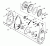 Snapper LT12412 - 41" Lawn Tractor, 12.5 HP, Disc Drive, Series 2 Ersatzteile Primary Chain Case