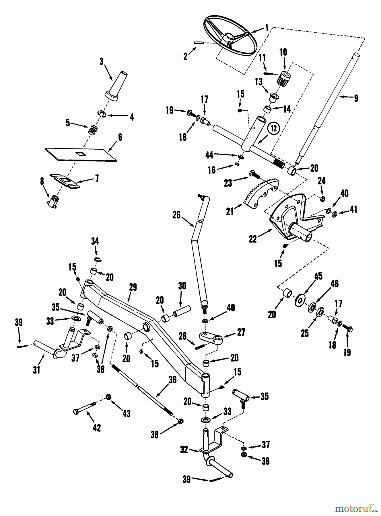 Snapper Rasen- und Gartentraktoren LT12412 - Snapper 41