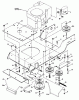 Snapper LT125H382KV (80381) - 38" Lawn Tractor, 12.5 HP, Hydro Drive, Series 2 (GF) Ersatzteile Engine, Engine Base & Drive Components (Kohler Engines)