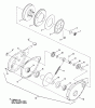 Snapper LT12D330B - 33" Lawn Tractor, 12 HP, Disc Drive, Series 0 Ersatzteile Chain Case & Smooth Clutch Assmy.