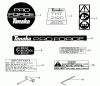 Tanaka THT-2120 - Hedge Trimmer Ersatzteile Decals, Tools