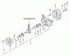 Tanaka THT-2530 - 30" Hedge Trimmer, Single Sided, 24cc, 1.3HP Ersatzteile Crankcase, Flywheel