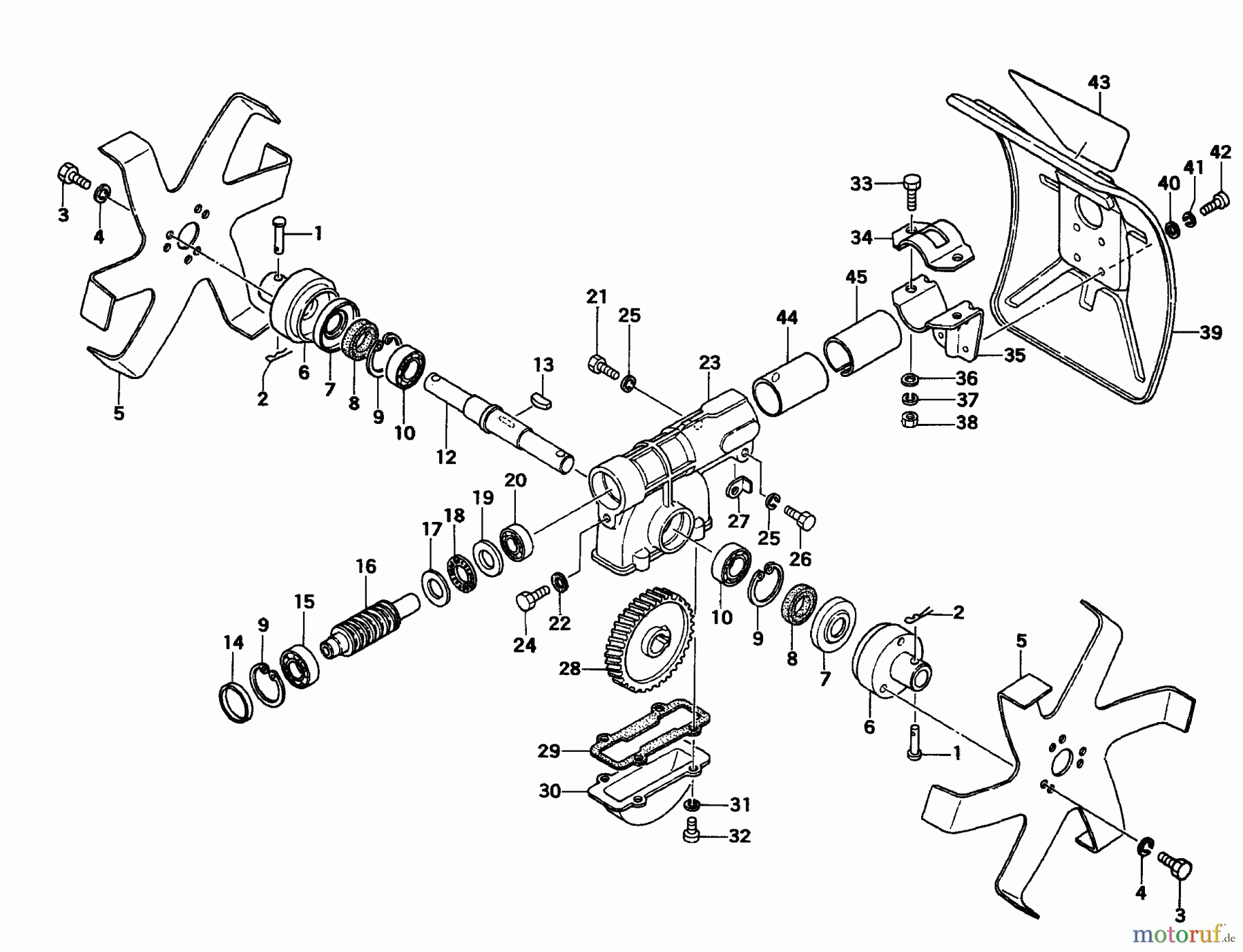 Tanaka Zubehör TMC-200 - Tanaka Cultivator Attachment Cultivator Attachment