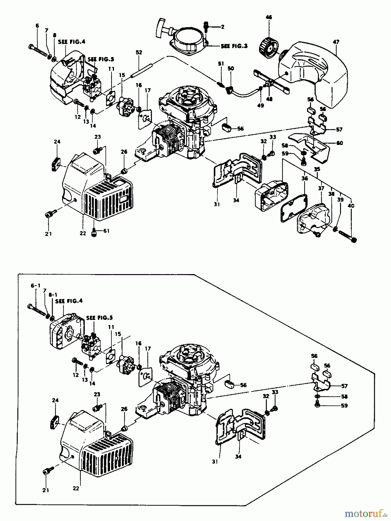  Tanaka Heckenscheeren THT-262 - Tanaka Hedge Trimmer Engine Components