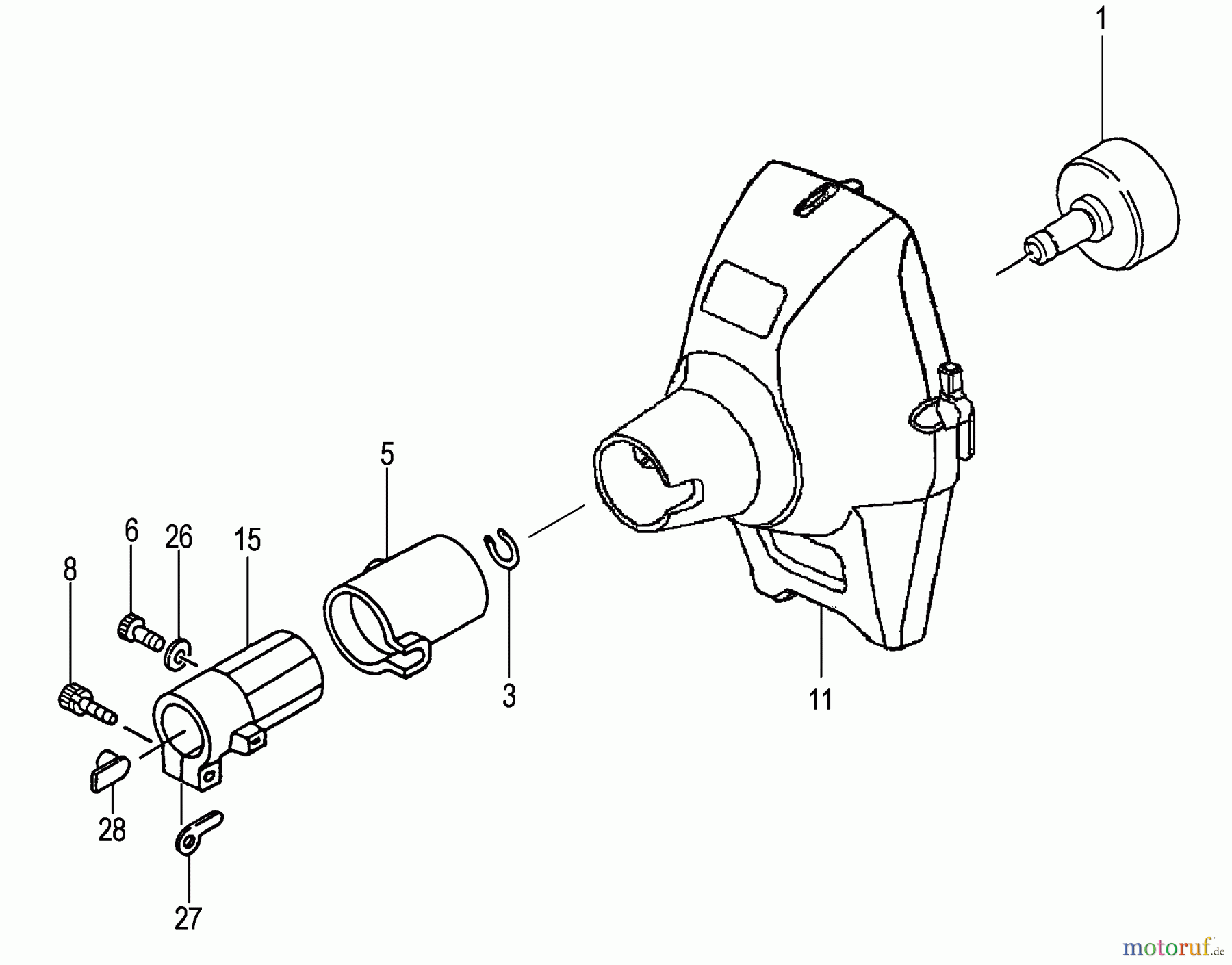  Tanaka Heckenscheeren TPH-260PF - Tanaka Pole Hedge Trimmer Fan Case