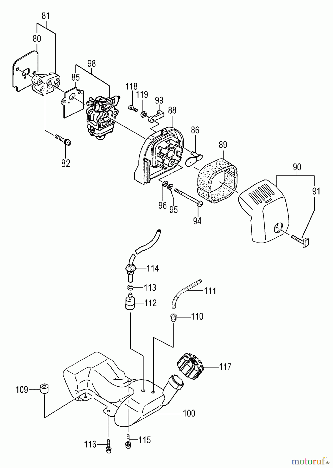 Tanaka Sonstiges Moby - Tanaka X 24cc PowerBoard W/PureFire Engine Fuel System